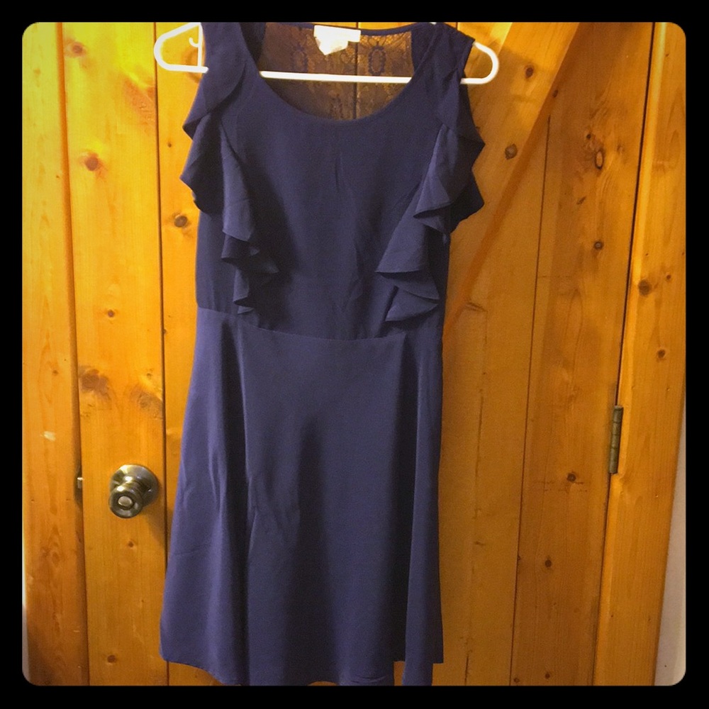 Navy blue dress